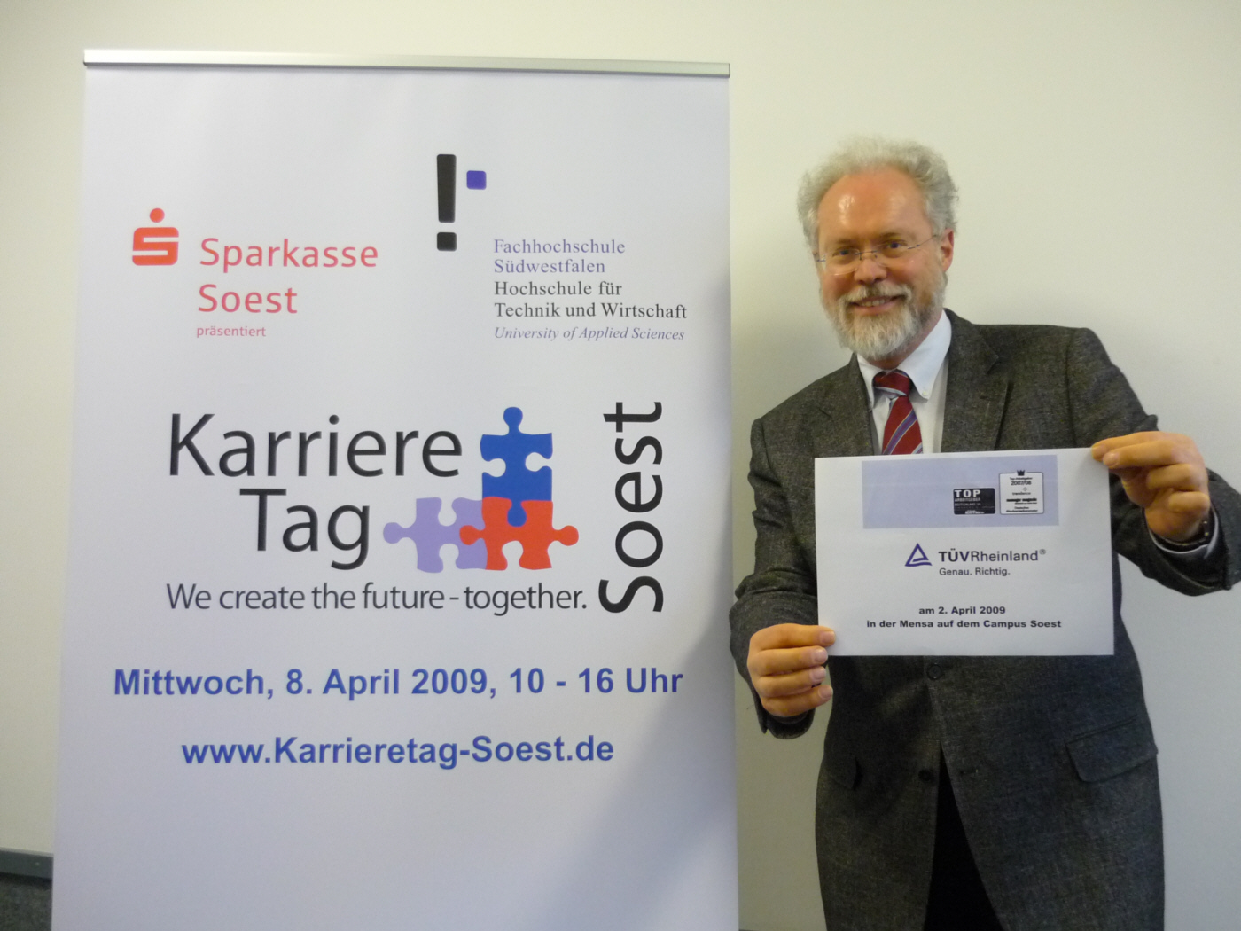 Prof. Spörer lädt zu zwei Recruiting-Veranstaltungen in sechs Tagen ein
