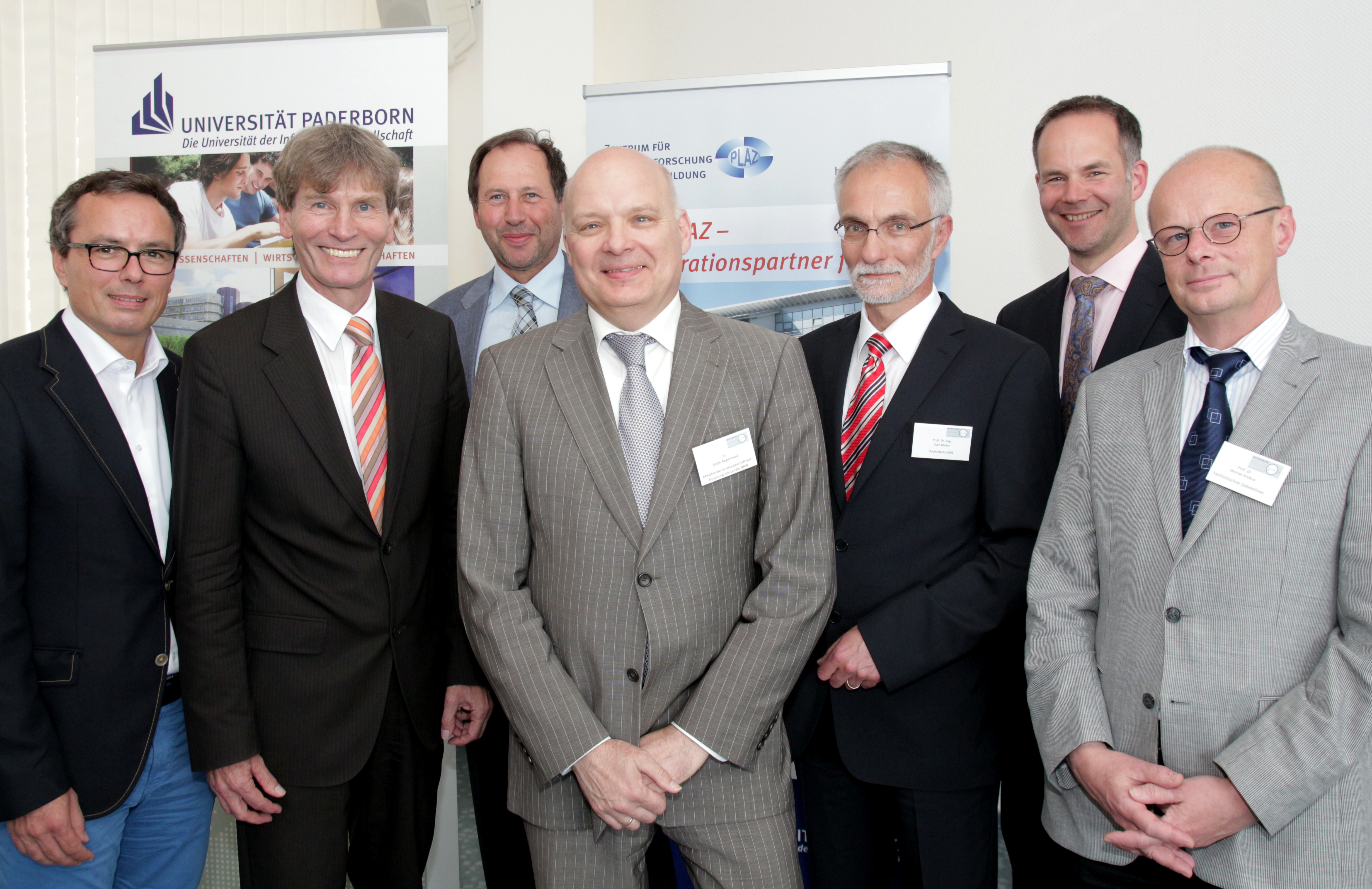 Zu einem ersten Auftaktveranstaltung trafen sich die Projektbeteiligten Foto: UNI Paderborn / Vanessa Dreibrodt