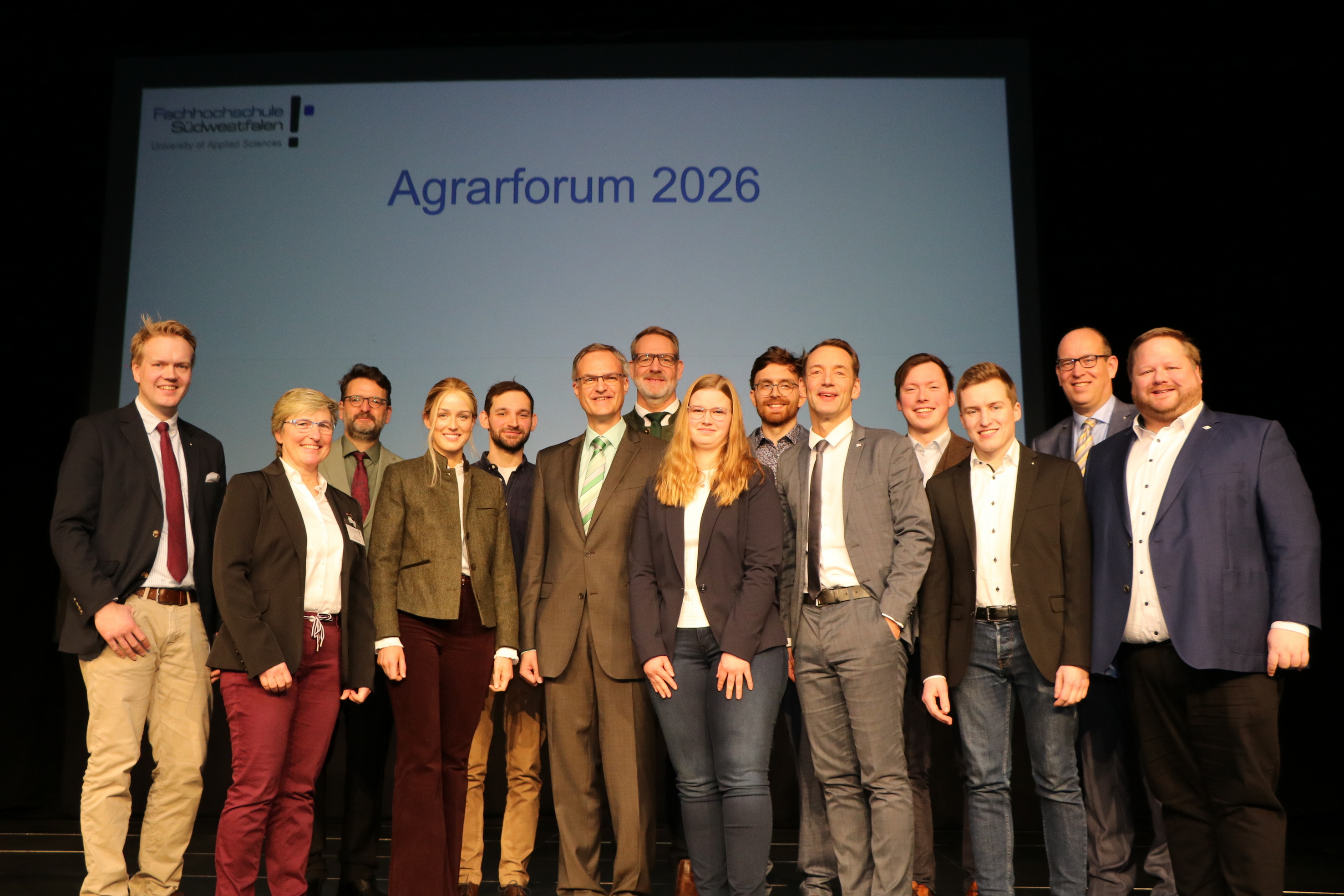 Die Referentinnen und Referenten des Soester Agrarforums 2026