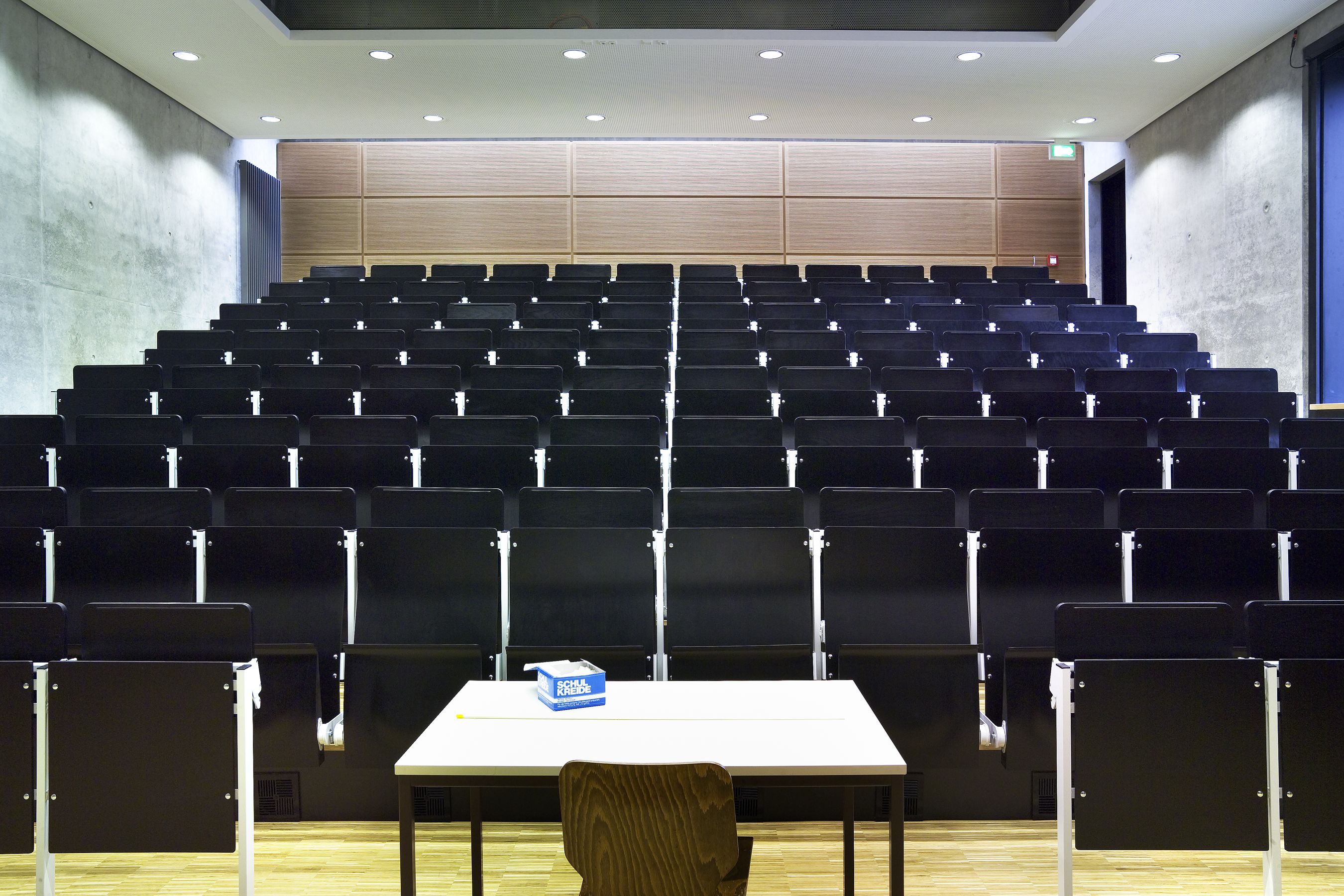 Die Hörsäle der Fachhochschule Südwestfalen bleiben bis auf weiteres leer