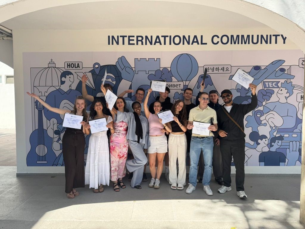 Die 13 Studierenden der Fachhochschule Südwestfalen, die an der diesjährigen Winter School Mexiko teilnahmen