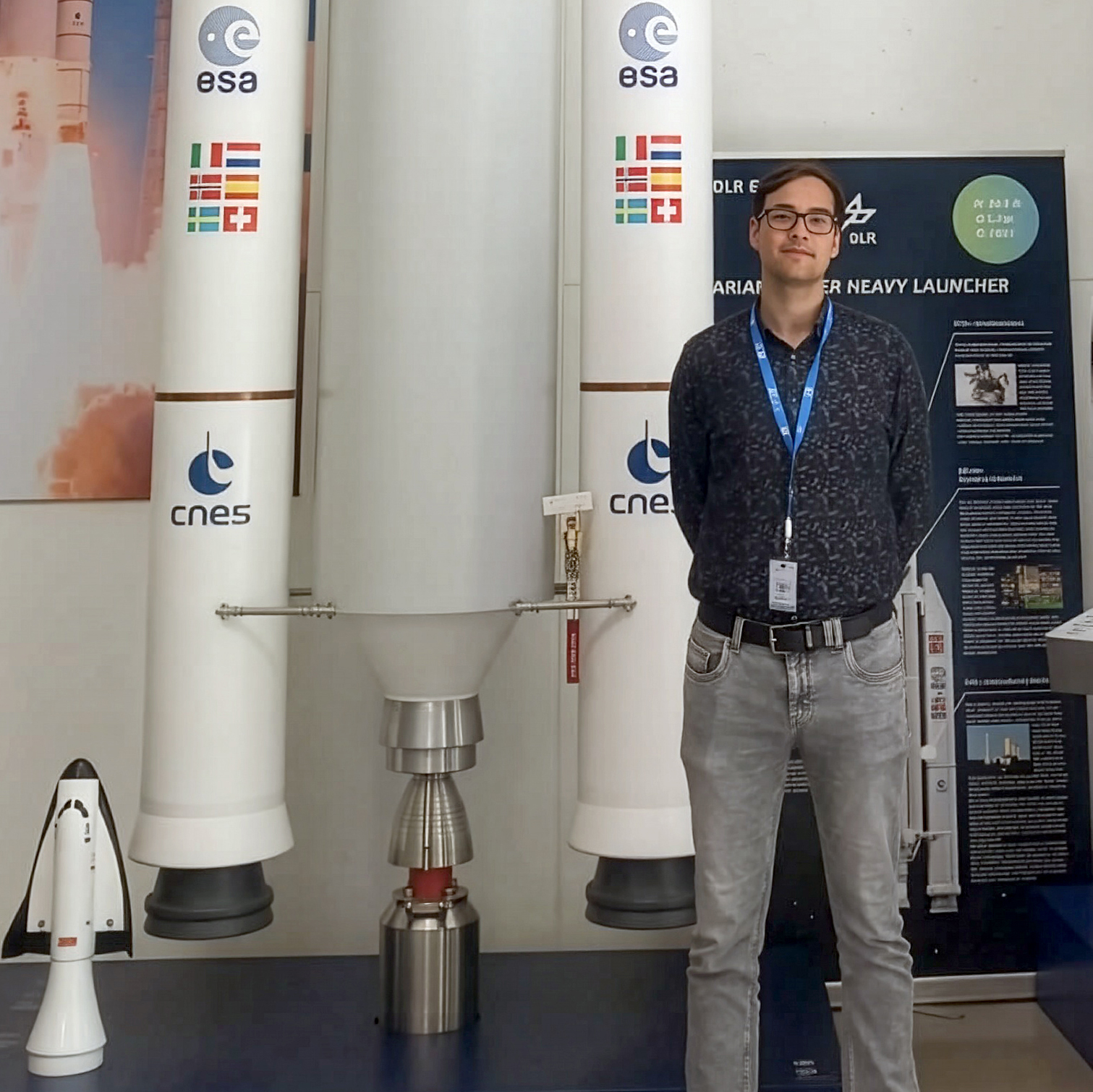 Felix Heinemann bei der ArianeGroup ...