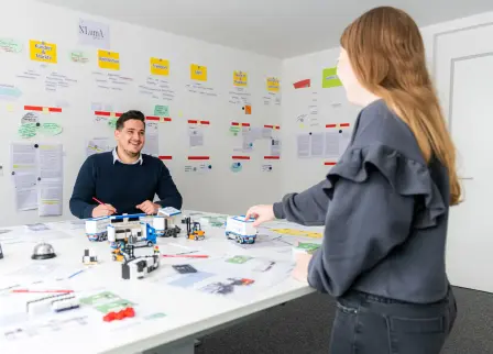 Studenten im Seminar Raum