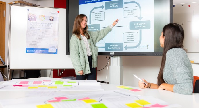 Studentinnen in Seminarsituation