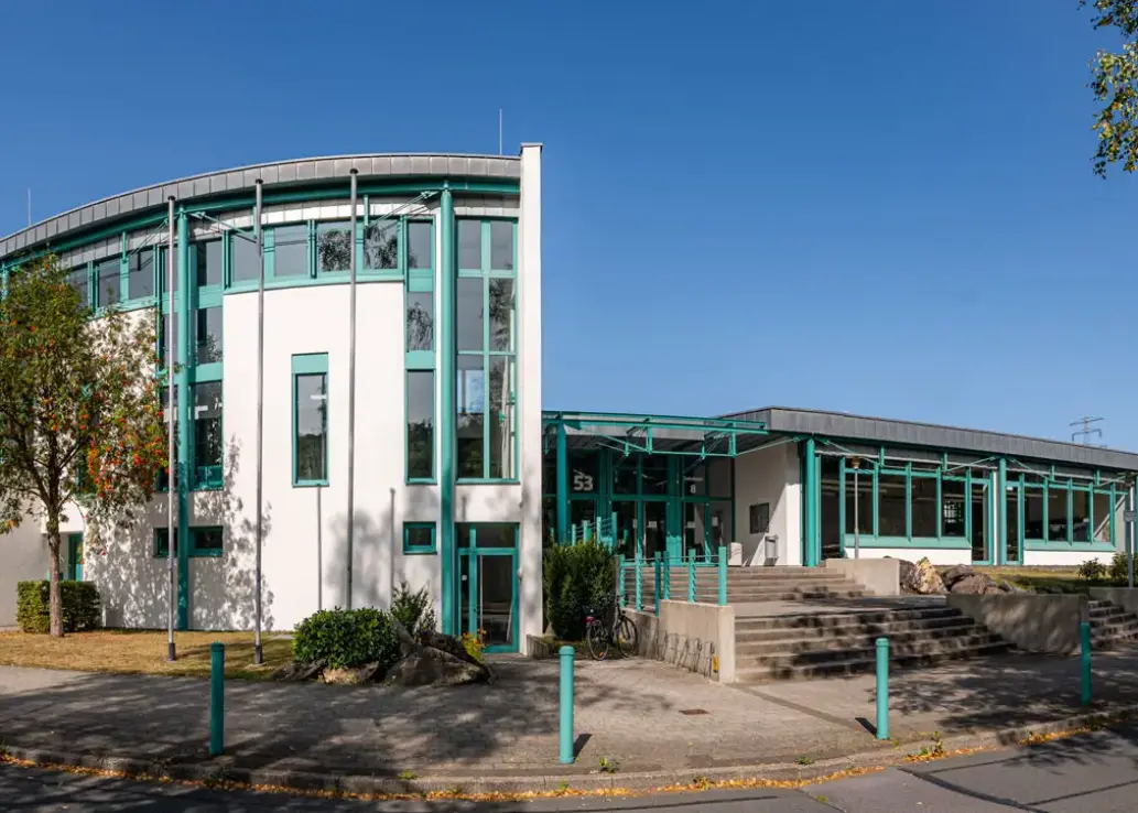 Eingang Hauptgebäude Lindenstraße Meschede