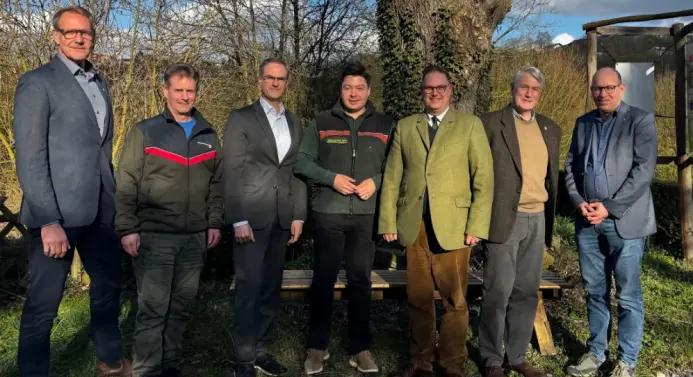 Thomas Wälter, Jürgen Schüssele, Prof. Dr. Marc Boelhauve, Johannes Schmitt, Prof. Dr. Gerrit Bub, Tim Scherer und Prof. Dr. Dr. Alexander Prange