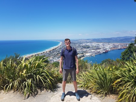 Frederik Wolf in Tauranga in Neuseeland