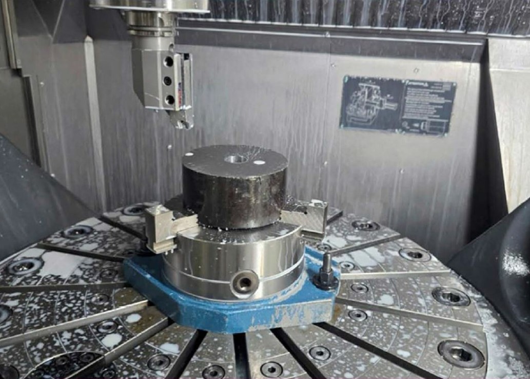 Foto eines Feritungsvorgangs.