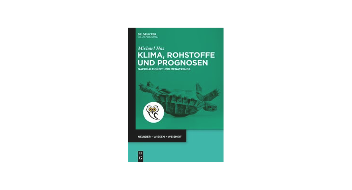 Buchcover Klima, Rohtstoffe und Prognosen