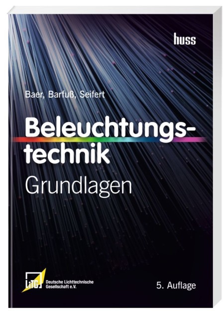 Buchcover Beleuchtungstechnik (5. Auflage)